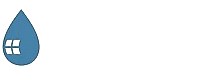 Hvit logo for northern property renhold AS
